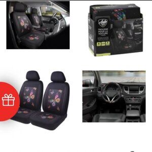 Auto Drive AUTO DRIVE Butterfly Car Seat Cover